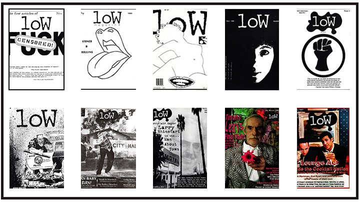 Covers from Lows Magazine