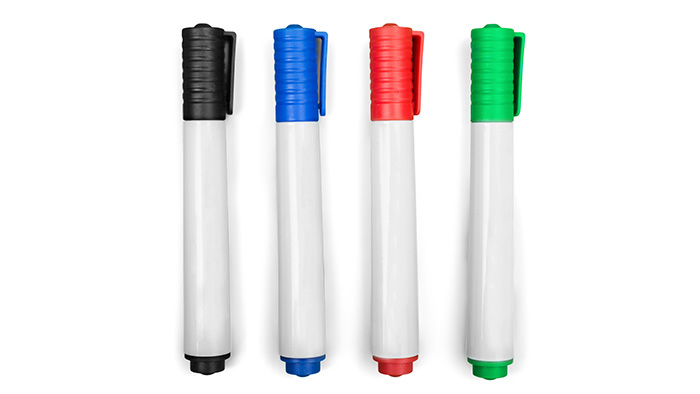 Dry erase markers